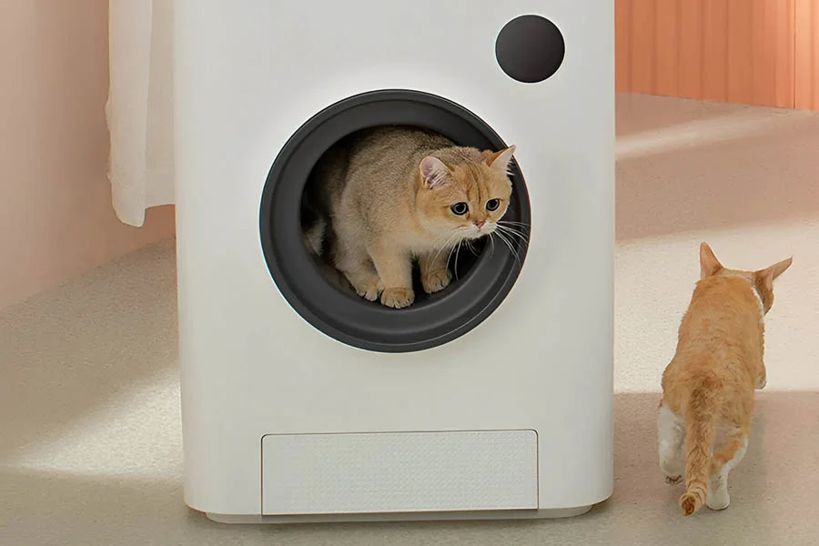 automatic cat litter cleaner