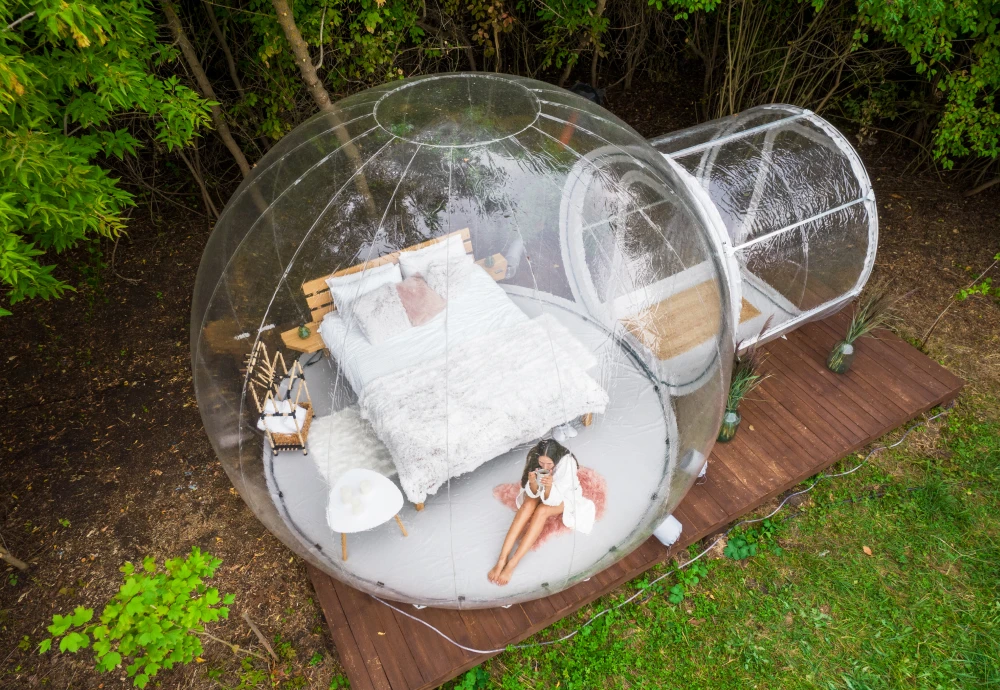 best inflatable bubble tent