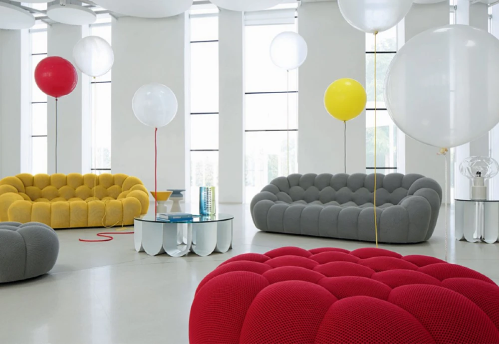 bubble curved sofa